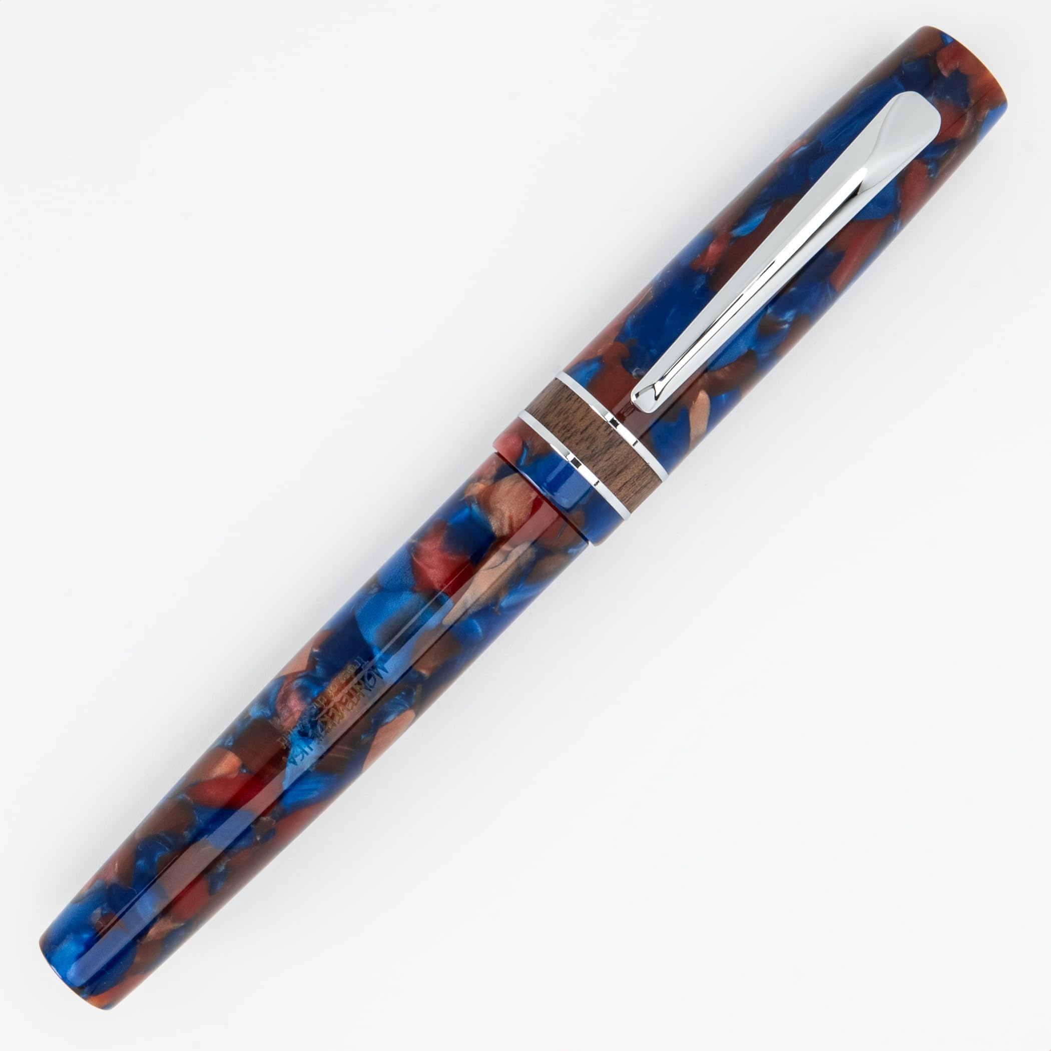 Monteverde Dragon Tree Fountain Pen (Blue/Brown) - M