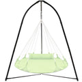 Sorbus Tripod Hanging Chair Stand- Heavy Duty Steel Sensory Swing Stand- Weather & Rust Resistant- Adjustable Portable Hammock C