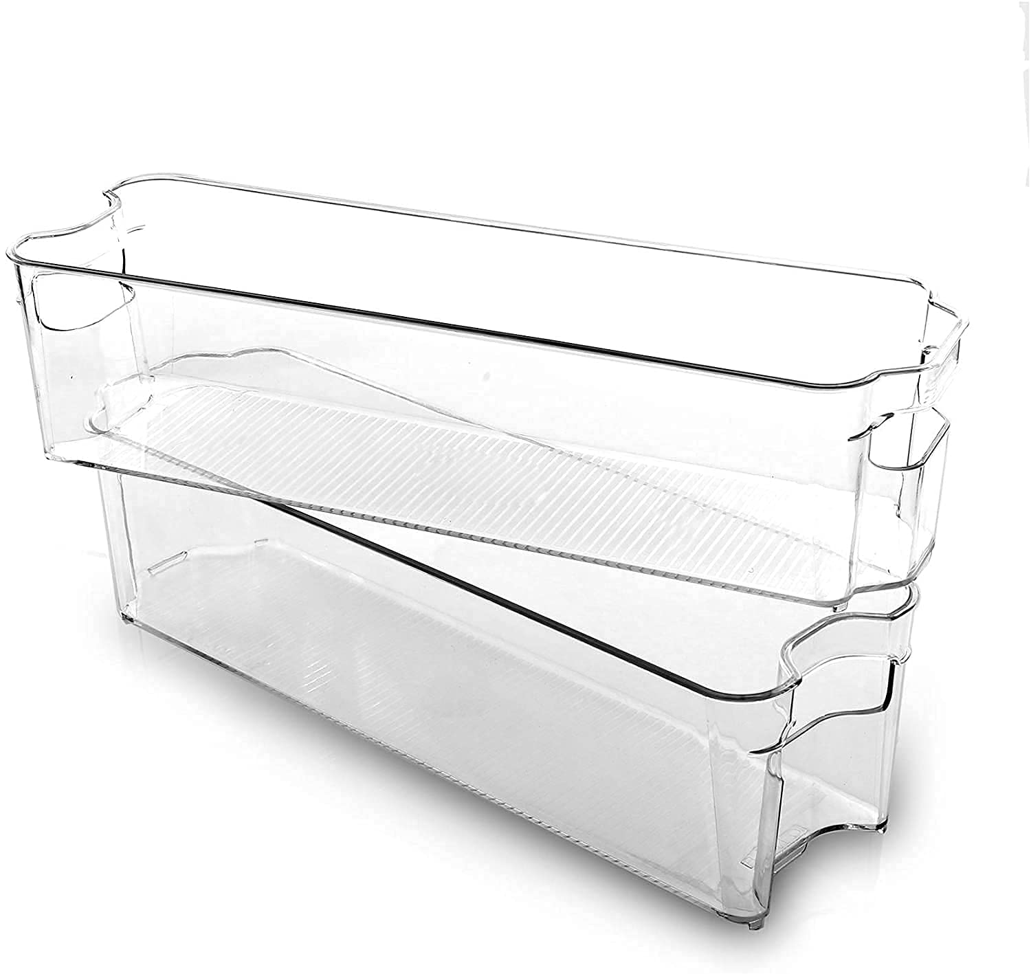 Vikijo Set Of 2 Wardrobe Organizer For Storage Cloth Organizer Desk Organizer Tray MultiFunctional Bathroom Vanity Tray, Rotati