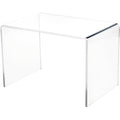 Plymor Clear Acrylic Small Rectangular Display Riser, 7 inch Height x 10.5 inch Width x 7 inch Depth (1/4 inch Thick) (2 Pack)