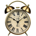 Maxspace Dual Alarm Clock,4-Inch Twin Bell Alarm Clock, Table Desk Alarm Clock Battery Operated with Backlight Loud for Heavy Sl