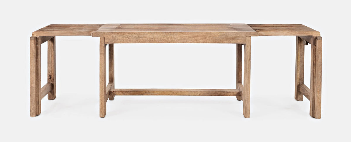 Jofran Bradford Extendable Solid Wood Hallway Bench