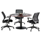 Lorell LLR84868 Executive Mid-Back Work Chair, Black