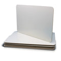 Flipside Products 12 x 18 Large Dry Erase White Boards, Classroom Pack, Single-Sided Lapboard for Class, Reusable for Group Part
