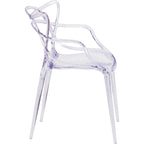 Flash Furniture Nesting Series Transparent Stacking Side Chair