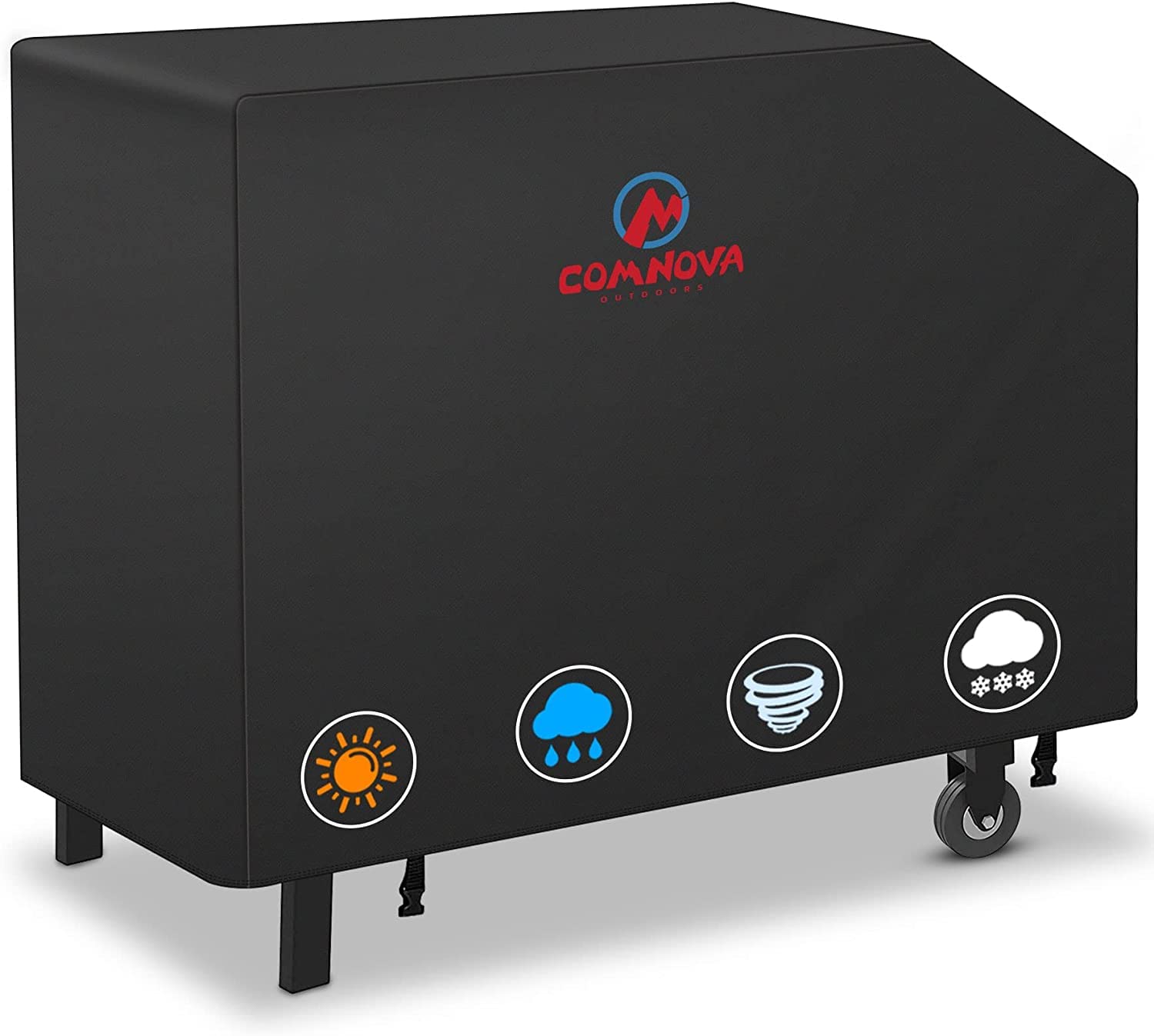 Comnova Griddle Cover For Blackstone Griddle 28 Inch - 600D Flat Top Griddle Cover For Blackstone 28' Single Shelf Griddle Heav