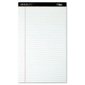 Tops 63590 Notepads,Wide Ruled,50 Sheets,8-1/2-Inch X14-Inch ,12/Pk,White
