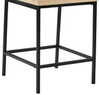 Progressive Furniture Sawyer Wood/Metal Counter Stool Natural/Gunmetal