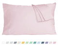 Cotton Pillow Cases Standard Size, 20 By 30 Inches Queen Pillowcases, Light Pink Pillow Cases Set Of 2, Pillow Cases Queen Cotto