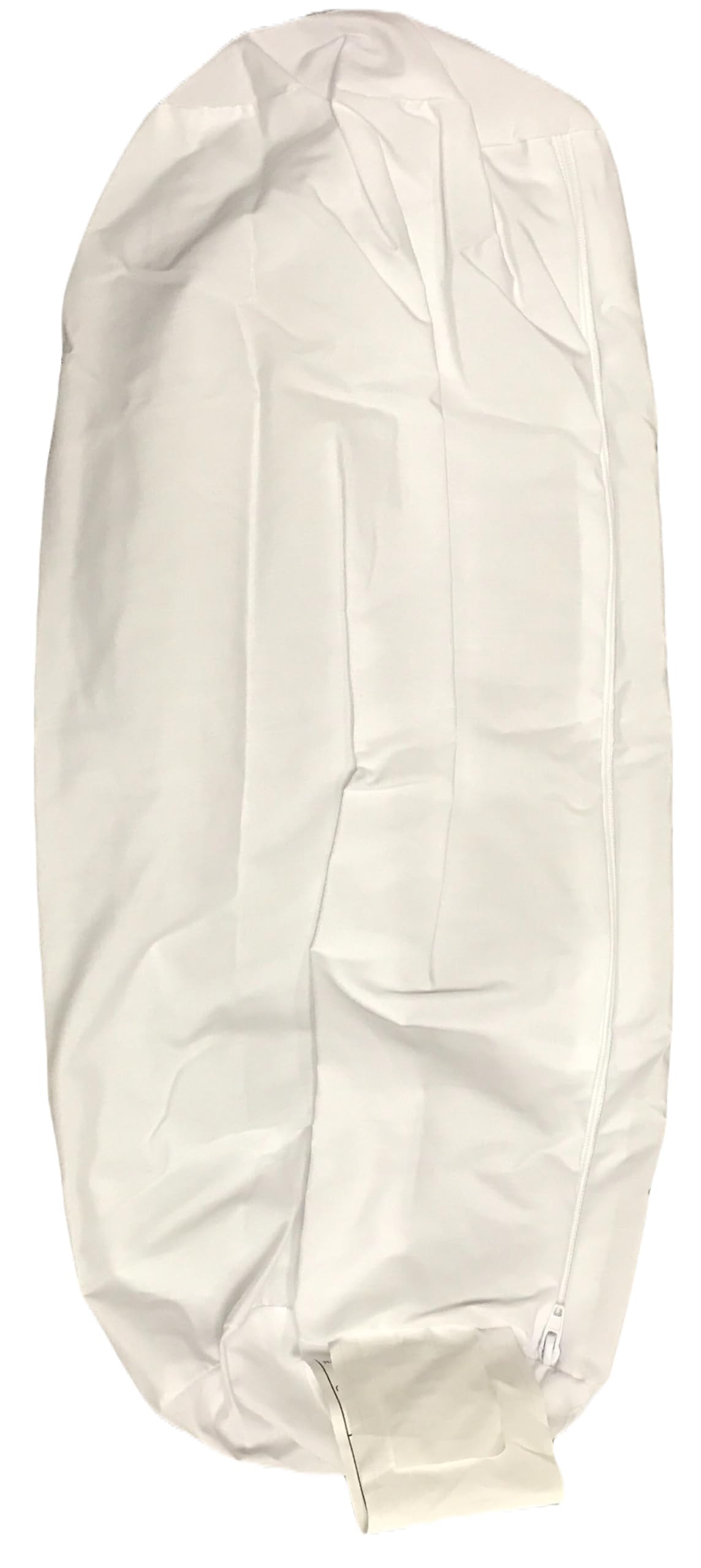 Therapist'S Choice Jackson Roll Zip On Pillowcase (Pillow Case Only, Does Not Include The Pillow) (White Polyester)
