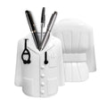 Ofixo Doctor Coat Pen Stand - Ideal For Doctors, Surgeons, Medical Professionals, Offices, Homes, And Medical Students - Pencil 