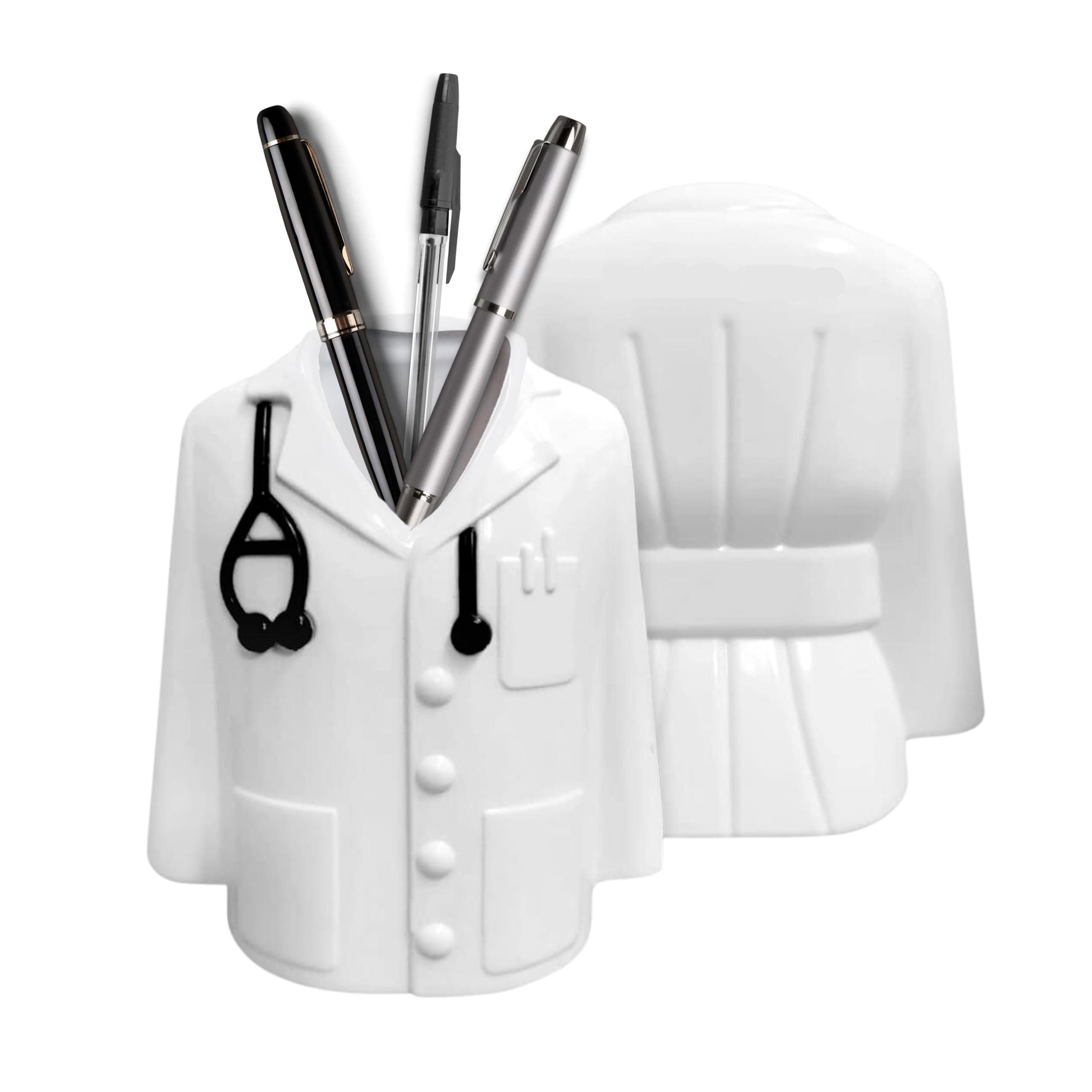 Ofixo Doctor Coat Pen Stand - Ideal For Doctors, Surgeons, Medical Professionals, Offices, Homes, And Medical Students - Pencil 