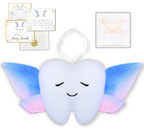 20 Moments Of Tooth Squishie Tooth Fairy Pillow With Pocket And Poem To Invite Tooth Fairy - Tooth Fairy Tooth Holder Plushie, C