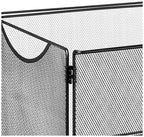 Safco Onyx Rolling Cart Desktop Tub File, Fits Letter-Size Hanging Folders, Collapsible Desk Organizer, Durable Steel Mesh Construction, Black