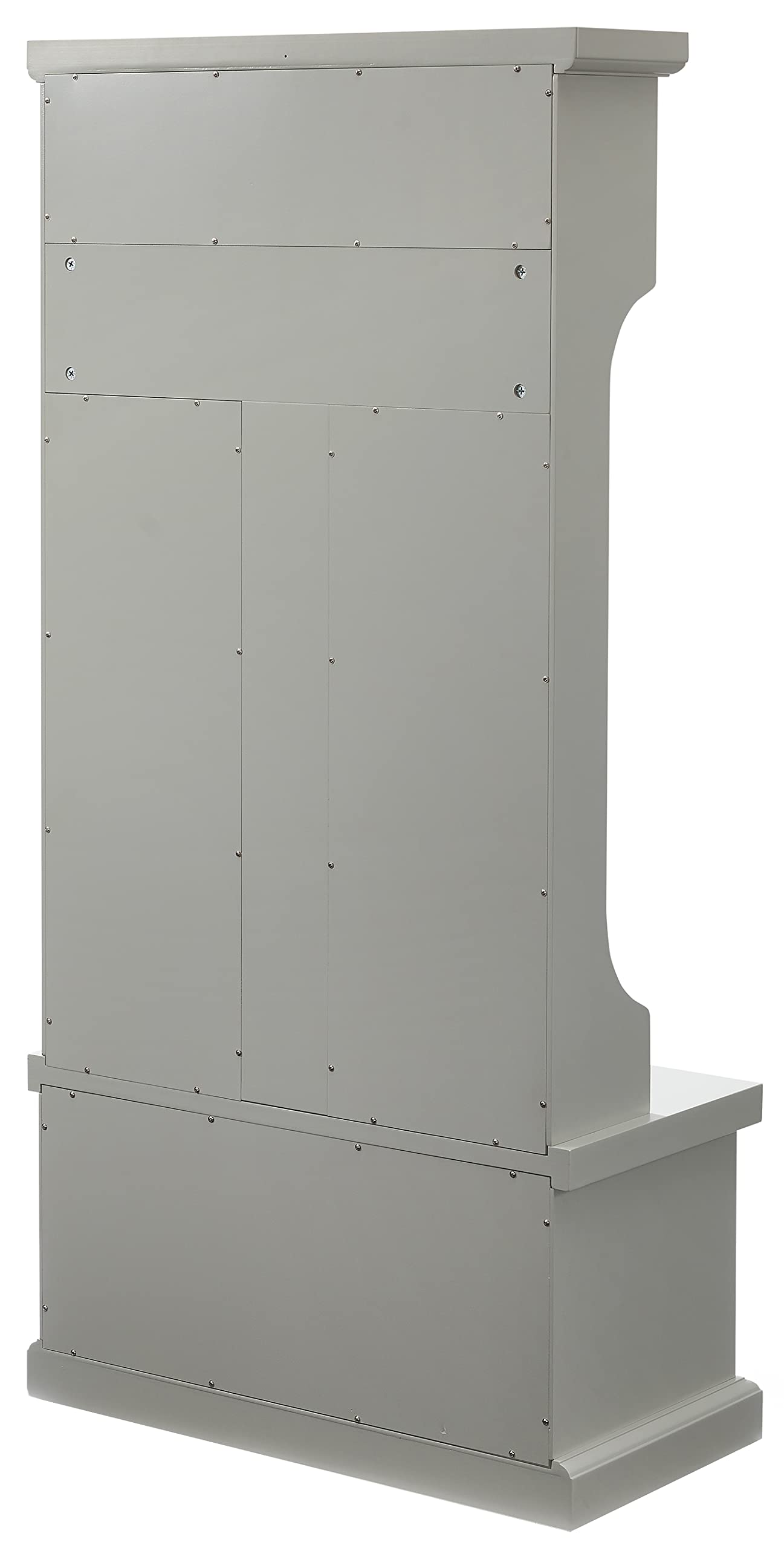 Crosley Furniture Shoreline Hall Tree, Gray