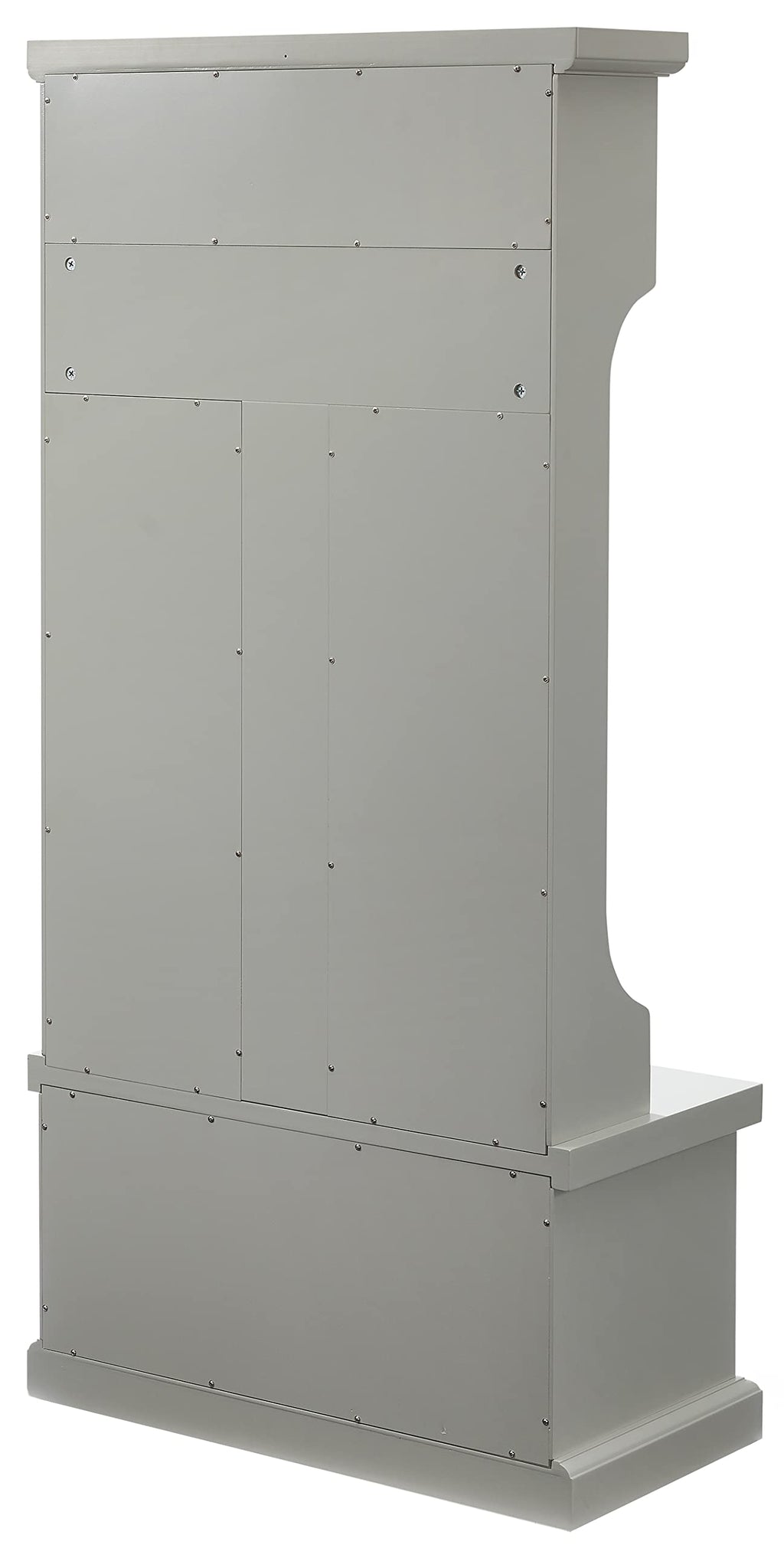 Crosley Furniture Shoreline Hall Tree, Gray