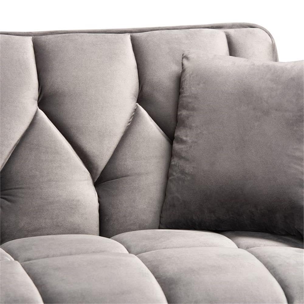 Baxton Studio Galena Black Finished Sectional Sofa with Left Facing Chaise