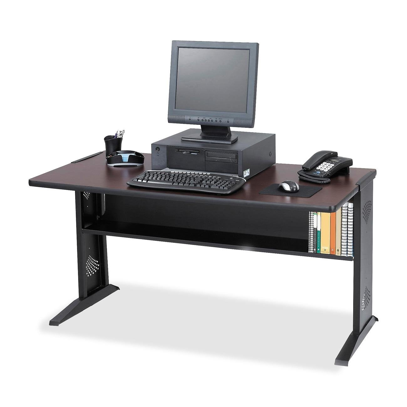Safco Home Office Reversible Top Computer Desk