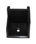Jsp Manufacturing Right Hand Hinge Pontoon Door Stop (Black)