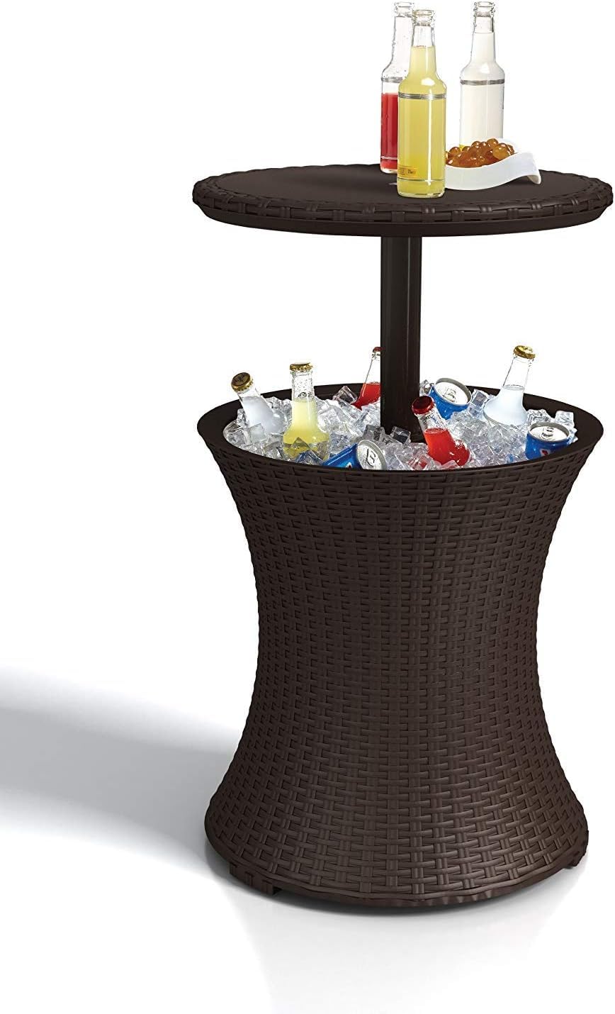 Keter Cool Bar Rattan Brown
