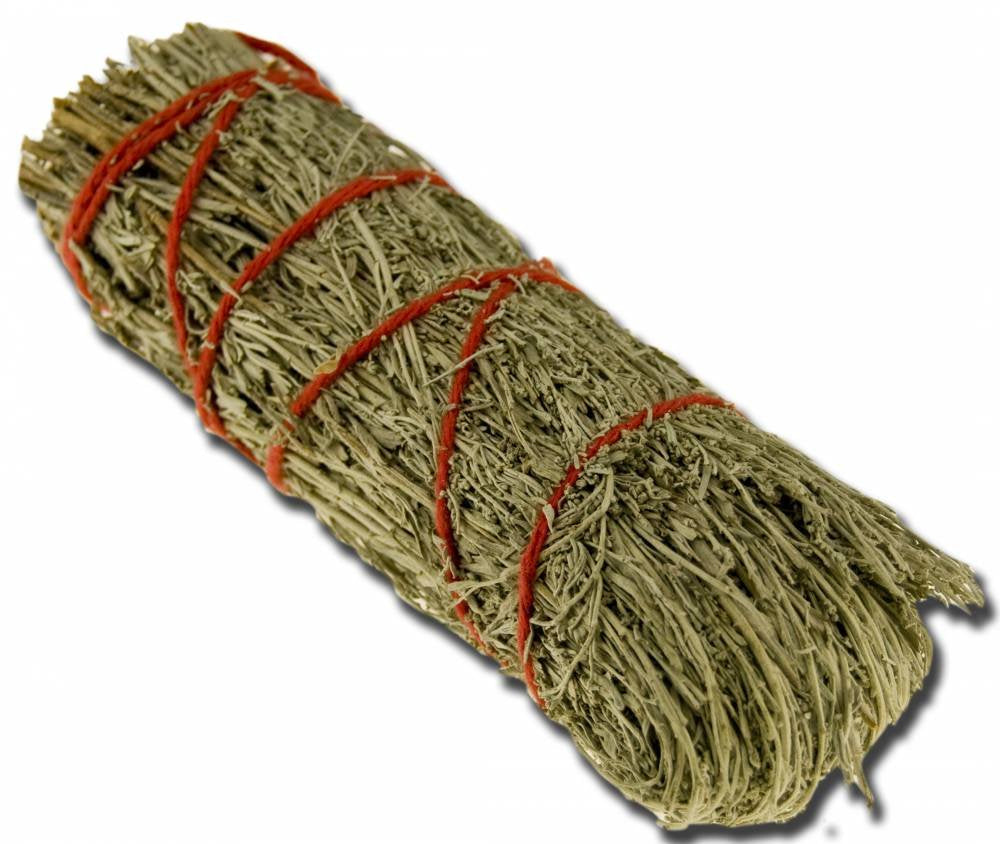 SAGE SPIRIT Sage Sweetgrass Smudge Wand 6-7, 0.02 Pound