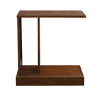 Casual Home Monroe C-Table Drawer, Concealment Furniture, Mocha, 22.75 In X 10 In X 24 In