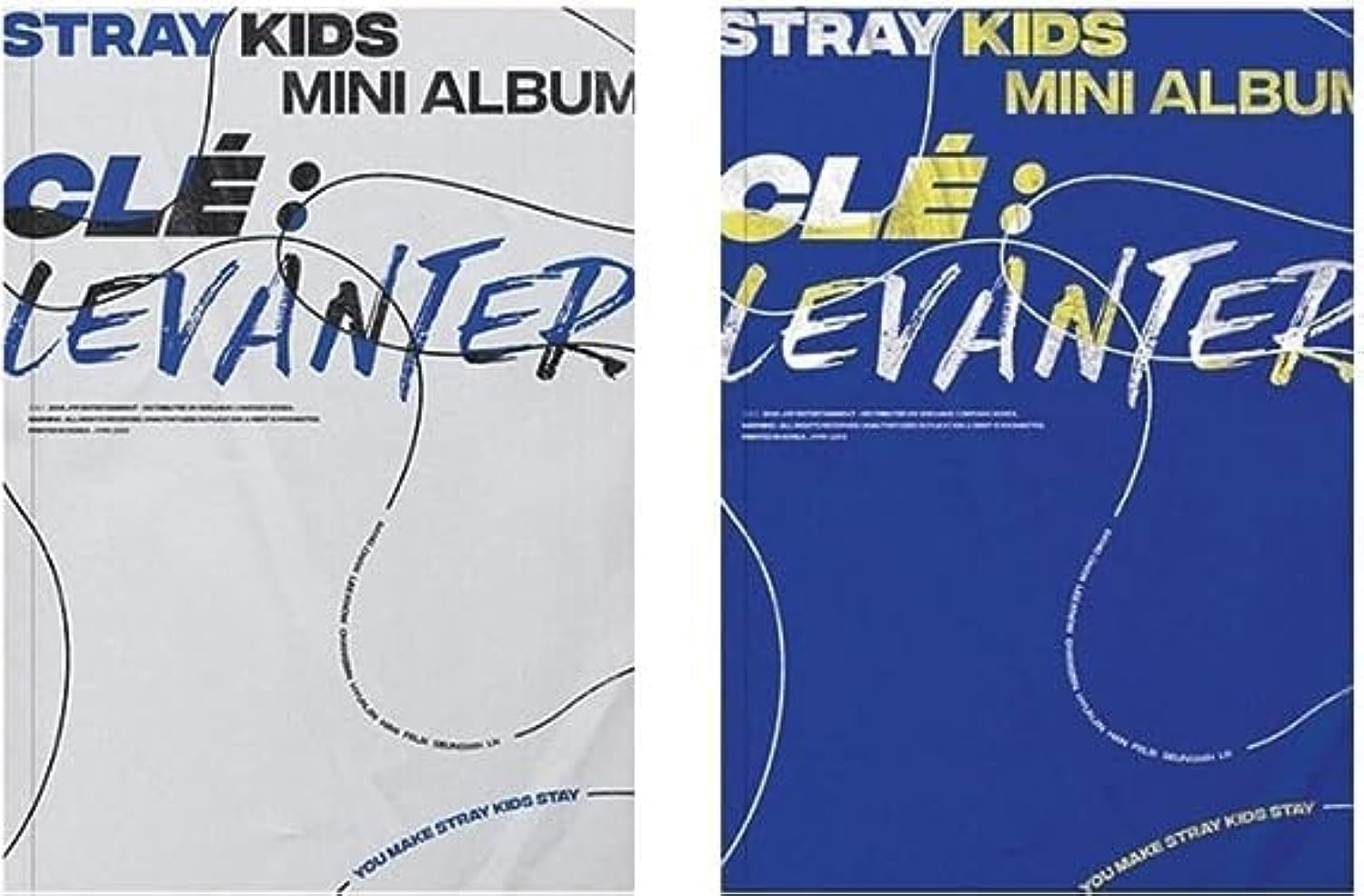 STRAY KIDS Cl   : Levanter Album (CLE Version) CD+Photobook+3 QR Photocards+(Extra 4 Photocards + 1 Double-Sided Photocard)