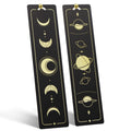 Yoeejob Space Planet & Moon Bookmark For Women/Men/Kid, Metal Book Marker For Book Lover, Unique Bookmarks For Boys & Girls Grad