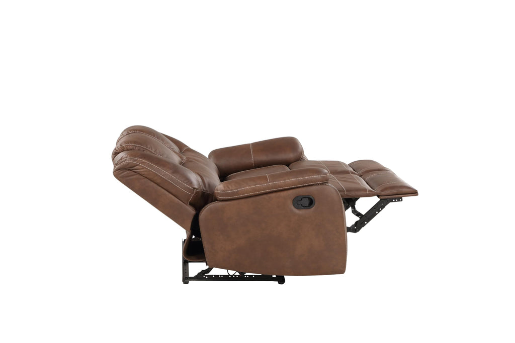 Steve Silver Co Katrine Brown Manual Loveseat
