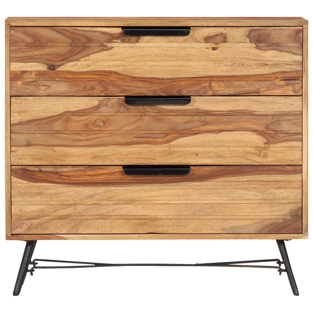 Sideboard 31.5&quot;x11.8&quot;x29.5&quot; Solid Sheesham Wood
