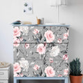 Self-Adhesive Dresser Sticker, Peel and Stick Furniture Stickers/Decals, Removable Furniture Skin (008, MALM)