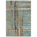 Rizzy Home Alora Decor Vivid 5' X 7'6" Abstract Gray/Multi/Teal/Copper Hand-Tufted Area Rug