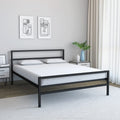 Nilkamal Sleep Striker King Size Metal Bed (Black)