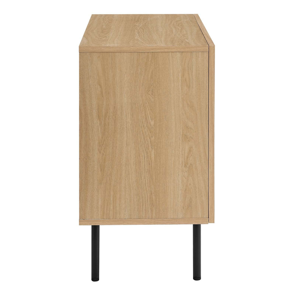 Modway Eei-6200-Oak Chaucer Accent Cabinet, Oak
