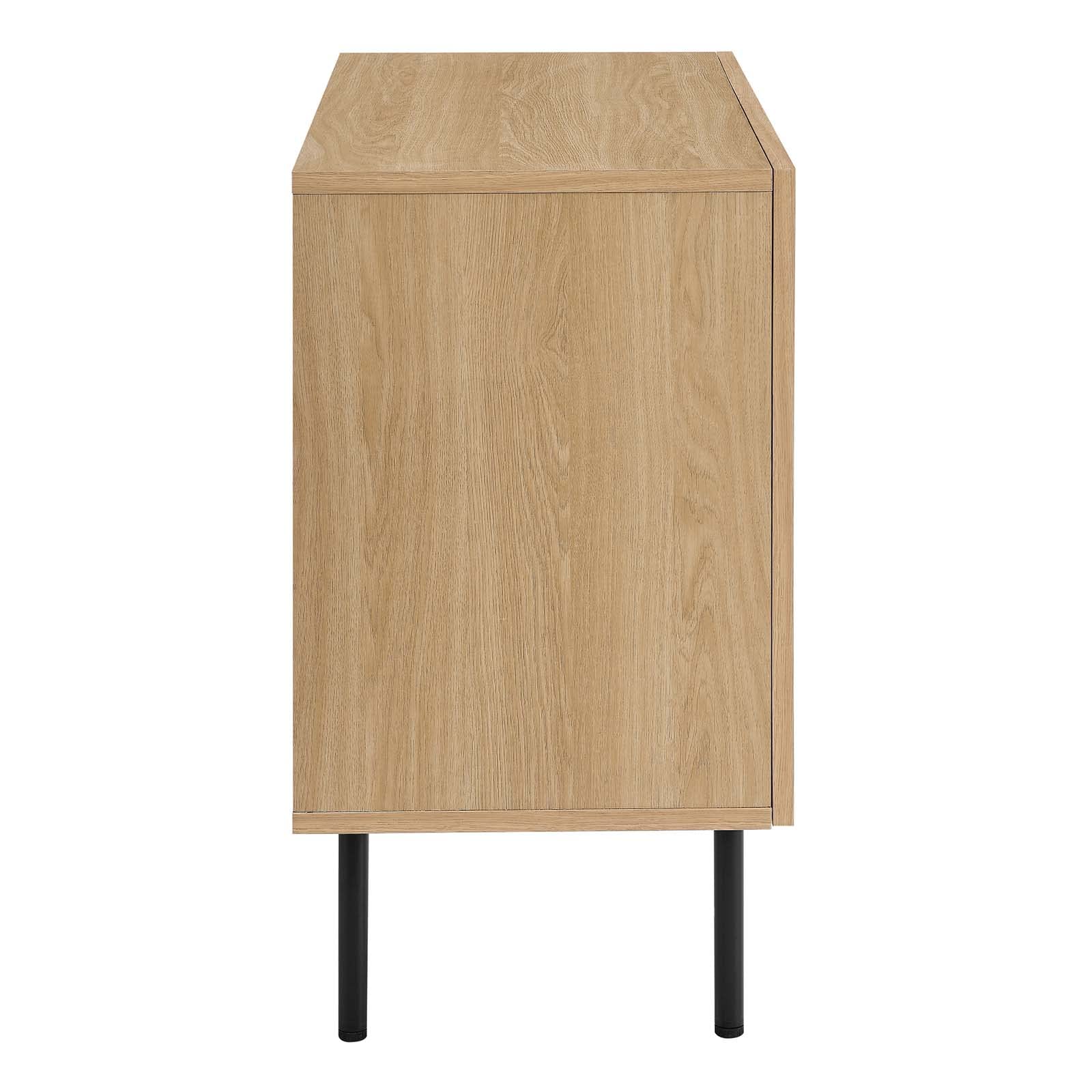 Modway Eei-6200-Oak Chaucer Accent Cabinet, Oak