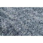 Rizzy Home Alora Decor Oregon 5'X7'6" Solid Shag Blue/Tone On Tone Tufted Area Rug