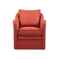 Madison Park Transitional Brianne Brianne Swivel Chair with Orange MP103-1144