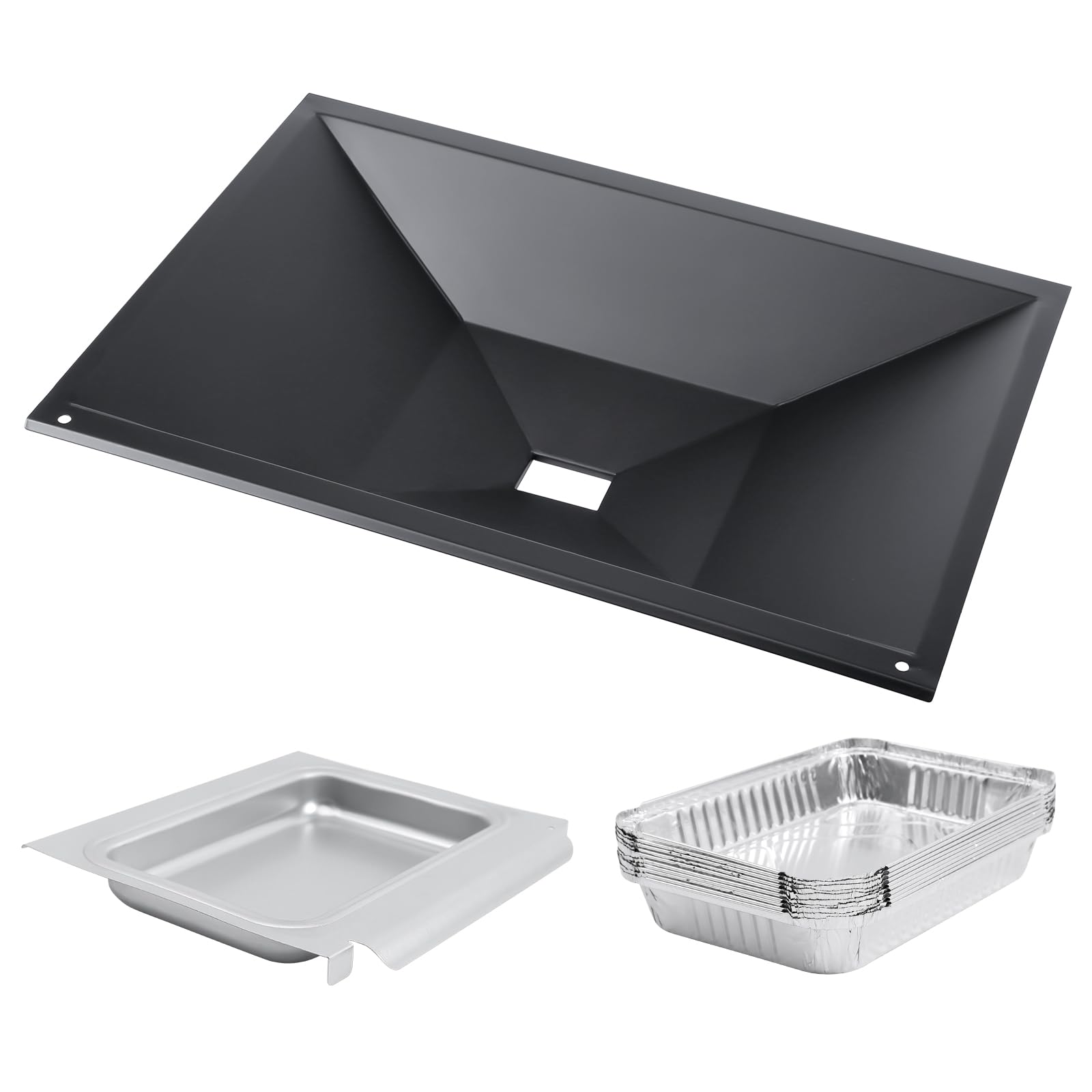 Genesis Ii Grease Tray With Catch Pan For Weber Genesis Ii 300 Series Grill (2017 And Newer), Genesis Ii E-310 Ii E315 Drip Pan
