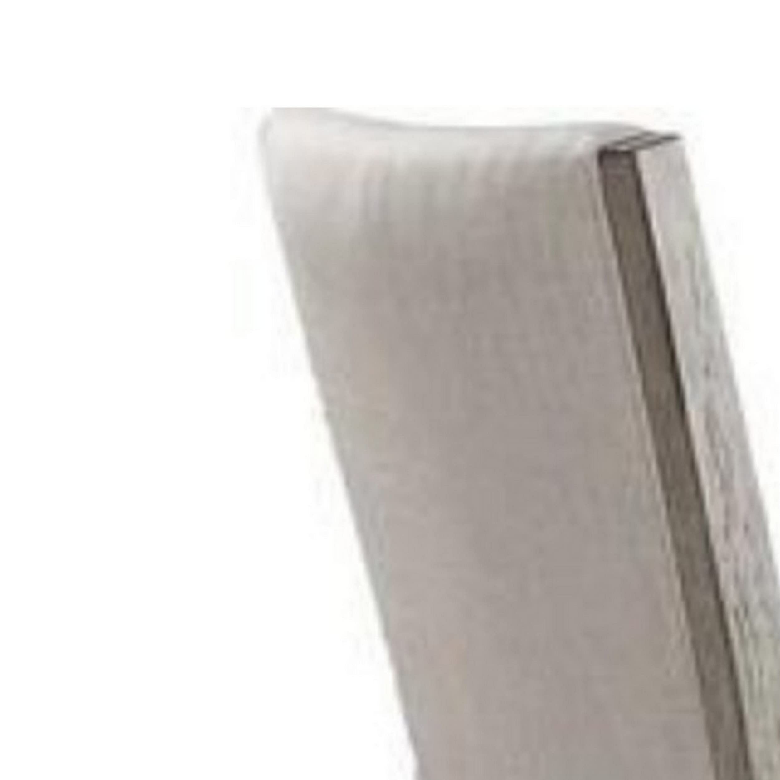 ACME Furniture Rocky Side Chair, Set of 2, Fabric/Gray Oak