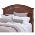 American Woodcrafters Sedona Cinnamon Cherry King Size Wood Panel Headboard