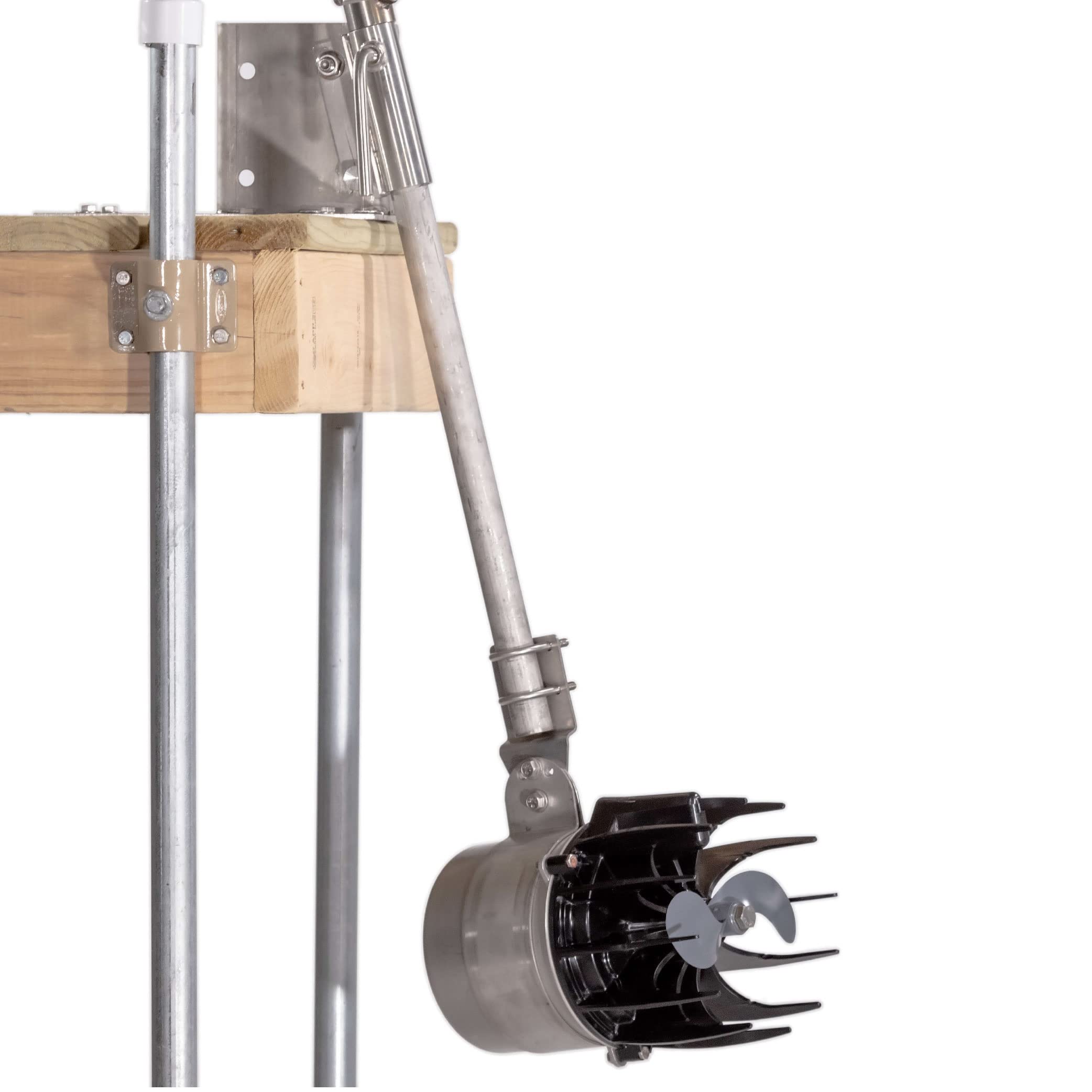 Kasco Aquaticlear Water Circulator Pump W/Universal Mount, 1 Hp 120V With 50 Ft. Electric Power Cord, Clog-Resistant Water Circu