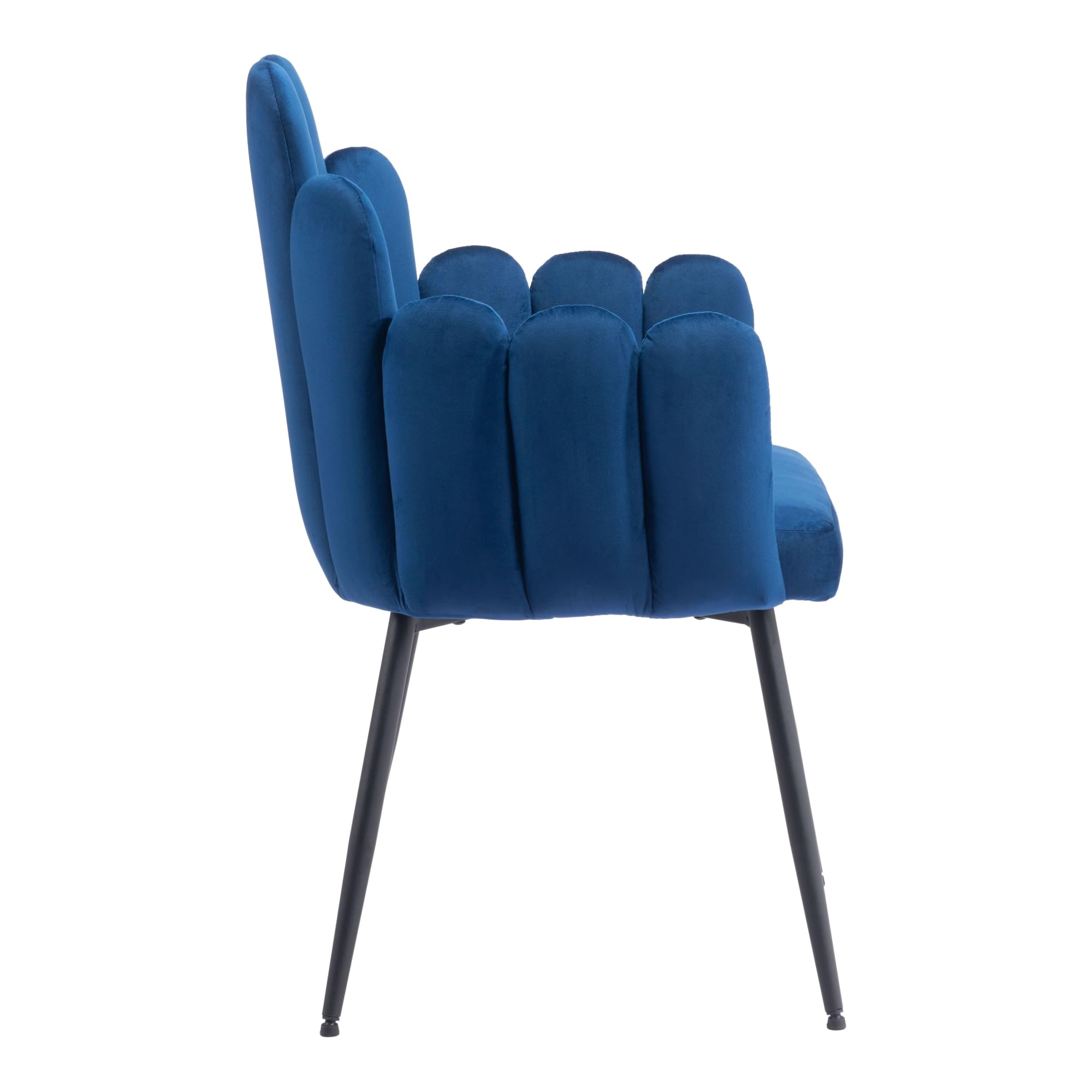 Zuo Noosa Dining Chair Navy Blue