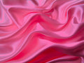 Mk Collection Twin Soft Silky Satin Solid Hot Pink Deep Pocket Sheet Set New