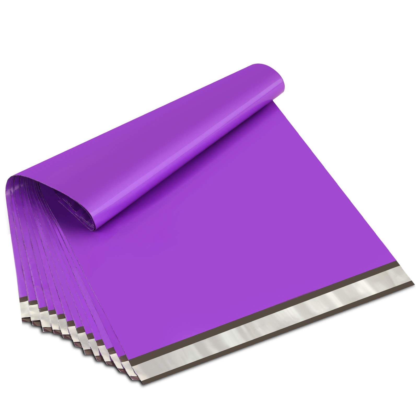 Ucgou Poly Mailers 19X24 Inch Purple 50 Pack Extra Large Shipping Bags Strong Thick Mailing Envelopes Self Seal Adhesive Waterpr