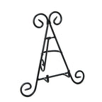 Super Z Outlet Tall Black Iron Curve Design Adjustable Display Stand for Photo Picture Albums, Home Decoration, Fine China Plate