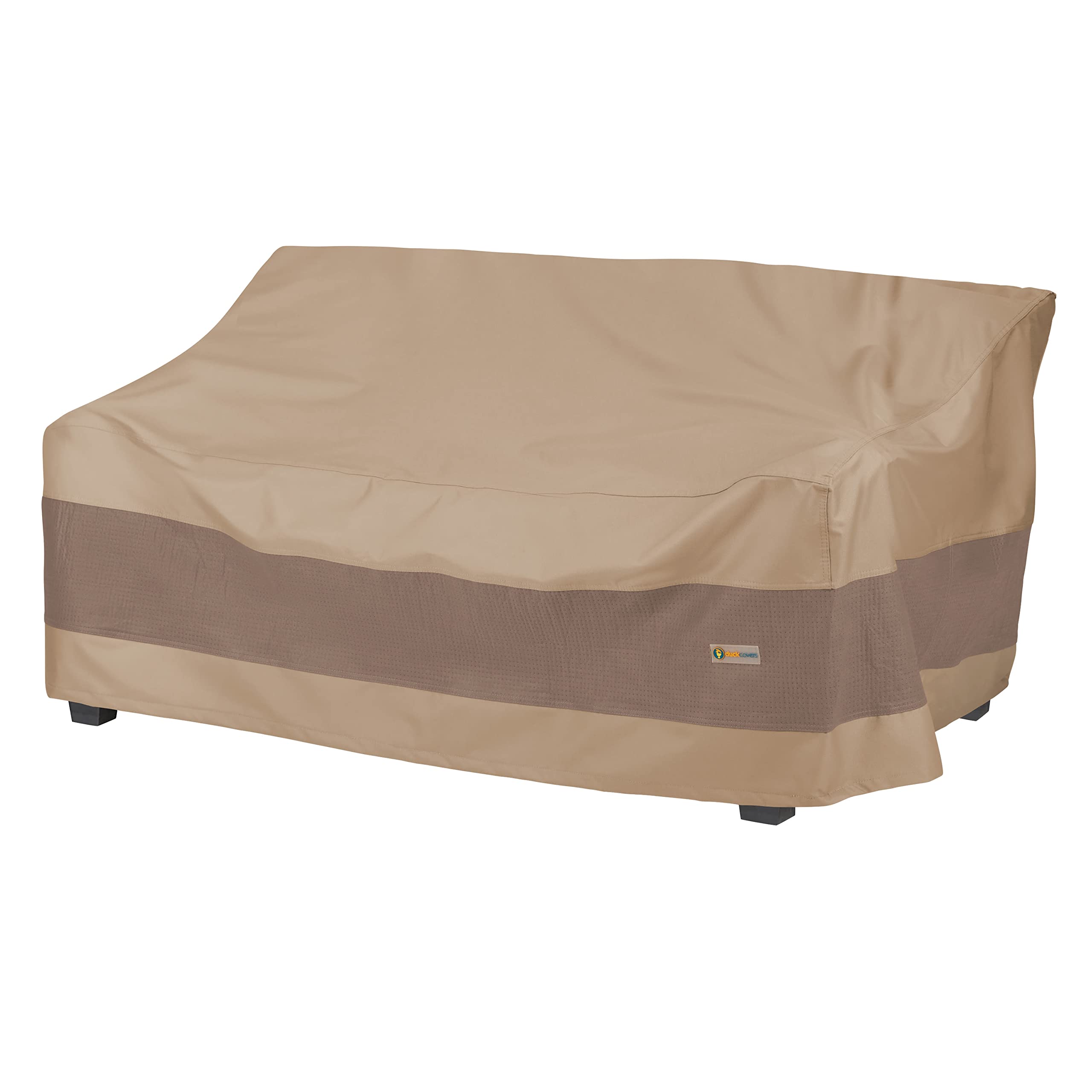 Duck Covers Elegant Water-Resistant 104 Inch Patio Sofa Cover, Patio Furniture Covers