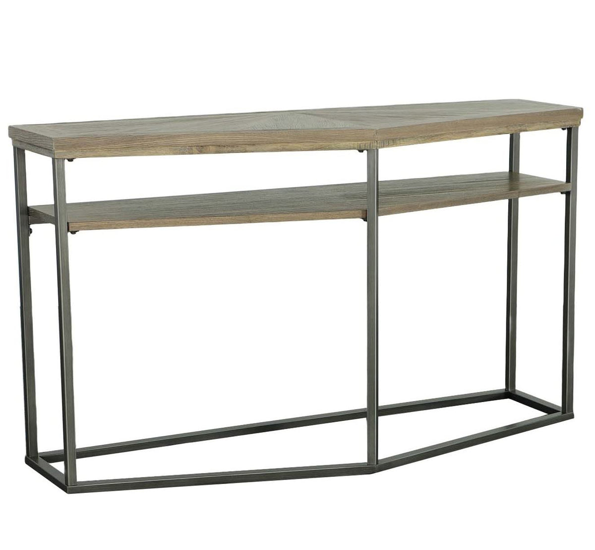 Progressive Furniture Adison Cove Sofa Console Table, Ash Blonde