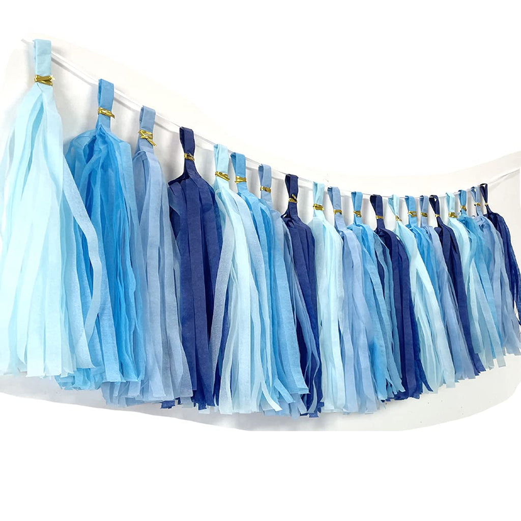 Tissue Paper Tassels Paper Tassels Garland Banner Table Decor Party Tassels Banner Wedding Birthday Baby Shower Nursey Party Dec