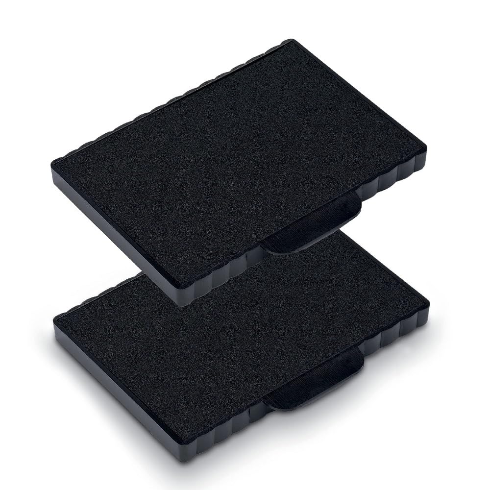 Trodat Replacement Ink Pads 6/511 - Black (Pack Of 2)