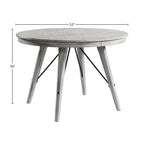 Intercon Modern Rustic, 52" Round Counter Table, Gray